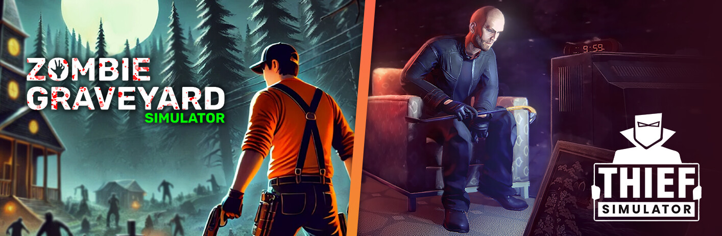Zombie Graveyard Simulator and Thief Simulator