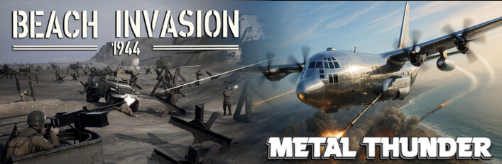 Metal Thunder & Beach Invasion 1944