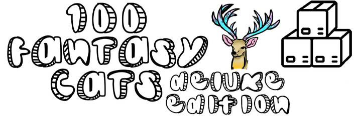 100 Fantasy Cats Deluxe Edition