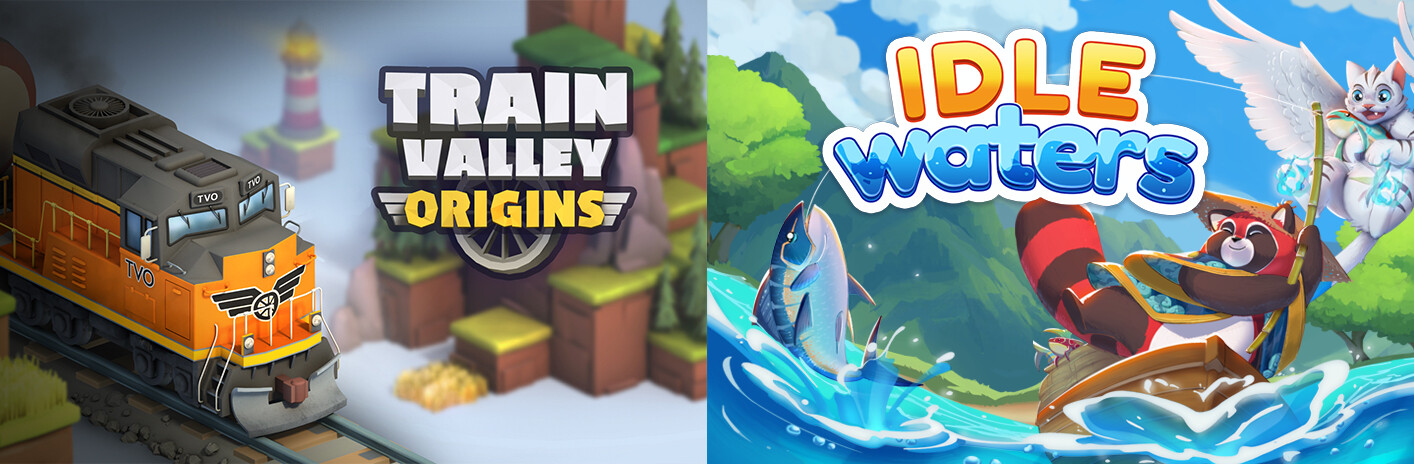 Idle Waters + Train Valley Origins