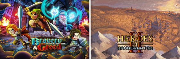 Heroes of Hammerwatch II x Bravery and Greed