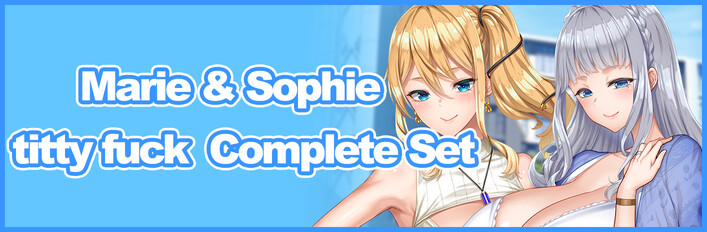 Marie & Sophie  titty fuck Complete Set