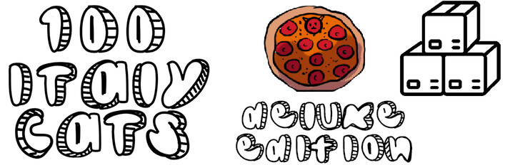 100 Italy Cats Deluxe Edition