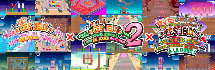 HÉ ! VOUS LES VOULIEZ « CES JEUX », HEIN ? EH BIEN, LES VOILÀ ! À VOUS DE JOUER MAINTENANT ! 1+2+Extreme