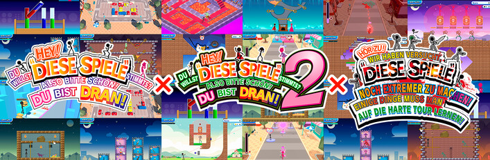 HEY! DU WILLST „DIESE SPIELE“, STIMMTS? ALSO BITTE SCHÖN! DU BIST DRAN! 1+2+EXTREM