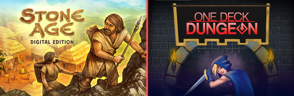 ☀️ [TIME-LIMITED] 🍖 Stone Age: Digital Edition x One Deck Dungeon ⚡