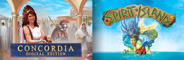 ☀️ [TIME-LIMITED] 🏺 Concordia: Digital Edition x Spirit Island 🏝️