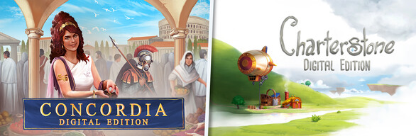 ☀️ [TIME-LIMITED] 🏺 Concordia: Digital Edition x Charterstone: Digital Edition ☁️