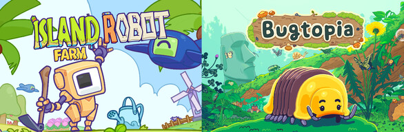 Bugtopia + Island Robot Farm