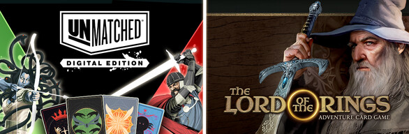 ☀️ [TIME-LIMITED] 🗡️ Unmatched: Digital Edition x The Lord of the Rings: Adventure Card Game - Definitive Edition 🧙‍♂️