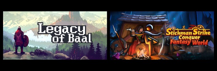 巴尔的遗产 & 火柴人征战异世界:开局只有一把刀