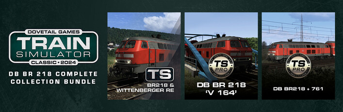 Train Simulator: DB BR 218 Complete Collection Bundle