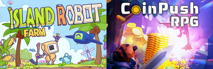 Island Robot Farm x Coin Push RPG