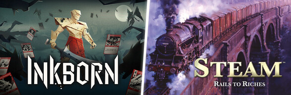🃏 [TIME-LIMITED] ✒️ Inkborn x Steam: Rails to Riches 🚂