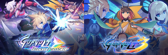 [1 MONTH ONLY] Gunvolt 3 Legacy Discount Bundle: Azure Striker Gunvolt Trilogy Enhanced + Gunvolt 3
