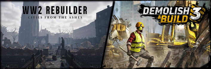 Demolish & Build 3 x WW2 Rebuilder