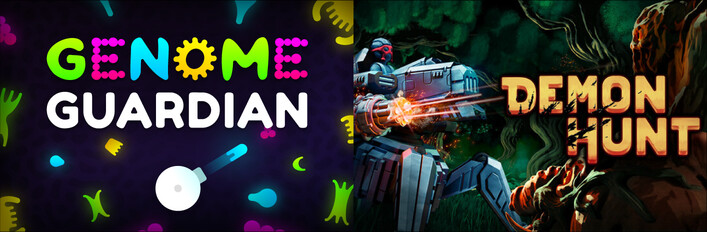 🧬 Genome Guardian × Demon Hunt 😈: Roguelite Shooters