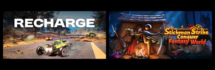 Recharge & Stickman Strikes: Conquer Fantasy World