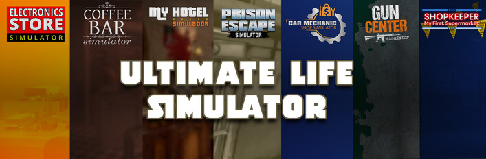 Ultimate Life Simulator Bundle: Shop, Fix, Arm & Escape
