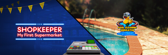 Shopkeeper and Pool Cleaning