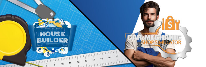 Car Mechanic Shop and House Builder