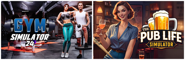 Gym Simulator 24 with The Pub Life Simulator ( 57615 )