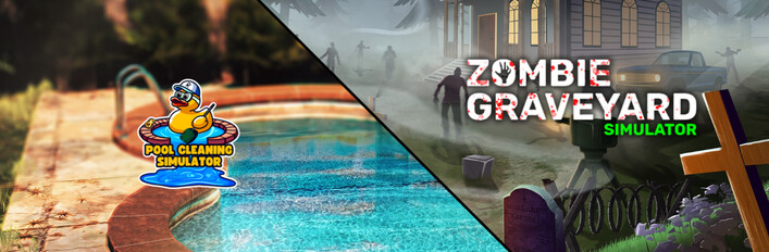 Zombie Graveyard and Pool Cleaning