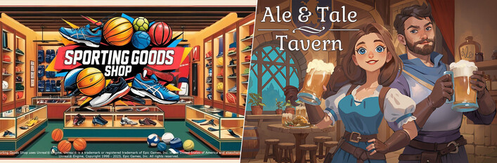 Sporting Goods Shop - Ale & Tale Tavern