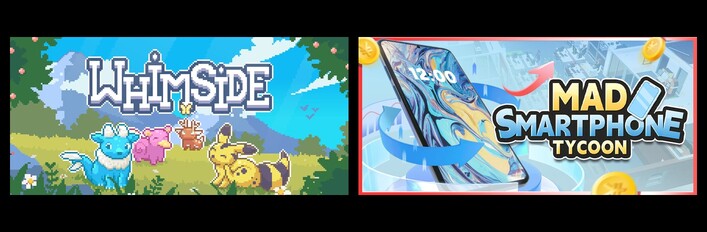 Whimside & Mad Smartphone Tycoon