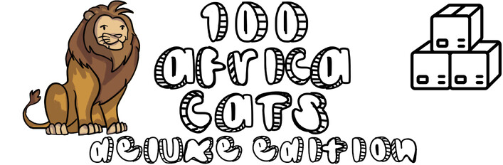 100 Africa Cats Deluxe Edition