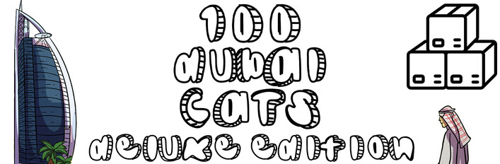 100 Dubai Cats Deluxe Edition