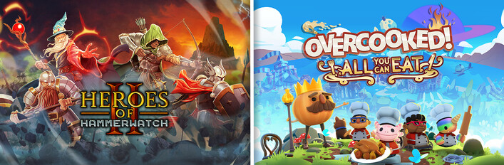 Overcooked! All You Can Eat x Heroes of Hammerwatch II