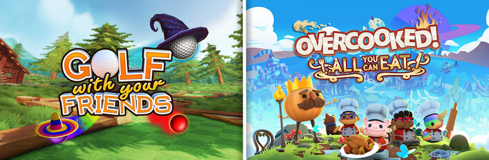 Overcooked! All You Can Eat x Golf With Your Friends