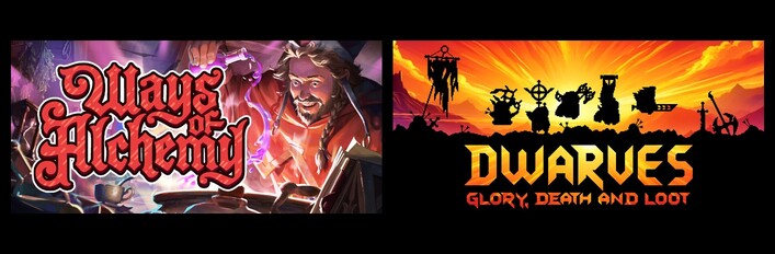 Ways of Alchemy & Dwarves: Glory, Death and Loot