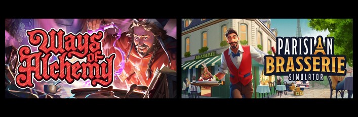 Parisian Brasserie Simulator and Ways of Alchemy