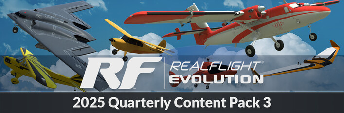 RealFlight Evolution - 2025 Quarterly Content Pack 3