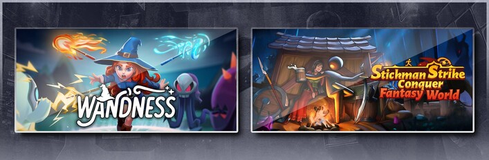 Wandness & Stickman Strikes: Conquer Fantasy World