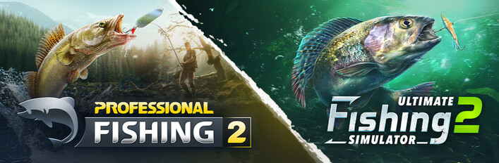 Professional Fishing 2 x Ultimate Fishing Simulator 2