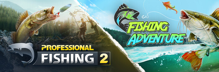 Professional Fishing 2 x Fishing Adventure