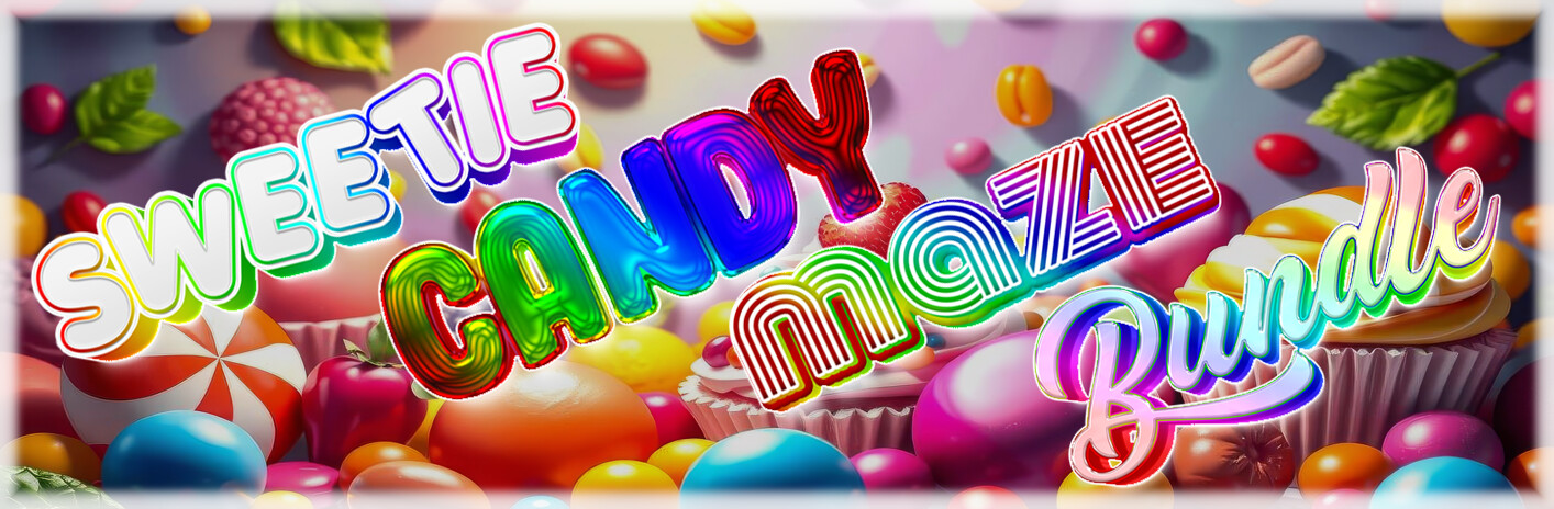  Sweetie Candy Maze Pack Bundle