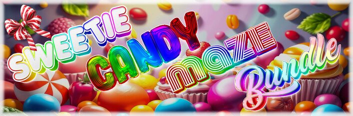 Sweetie Candy Maze Pack Bundle for Gifts