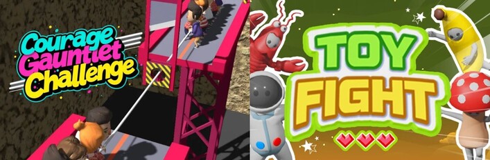 🏃‍➡Courage Gauntlet Challenge x 🧸Toy Fight