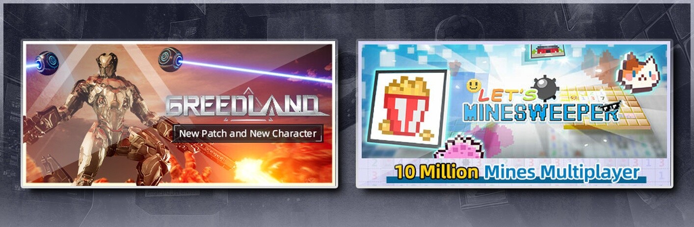 Greedland & Let's Minesweeper