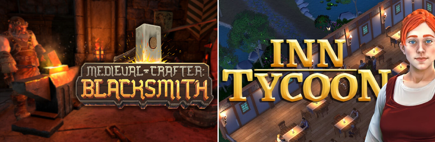 Medieval Crafter: Blacksmith & Inn Tycoon