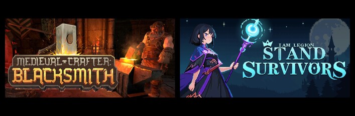 Medieval Crafter: Blacksmith & I Am Legion: Stand Survivors