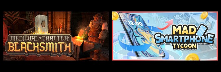 Medieval Crafter: Blacksmith & Mad Smartphone Tycoon
