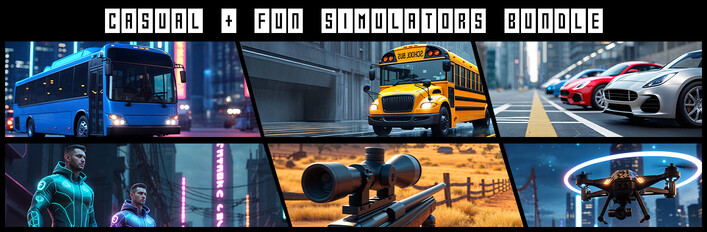 Casual & Fun Simulators Bundle