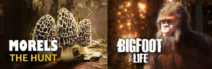Morels: The Hunt and Bigfoot Life Bundle