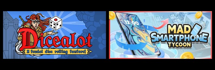 Dicealot & Mad Smartphone Tycoon