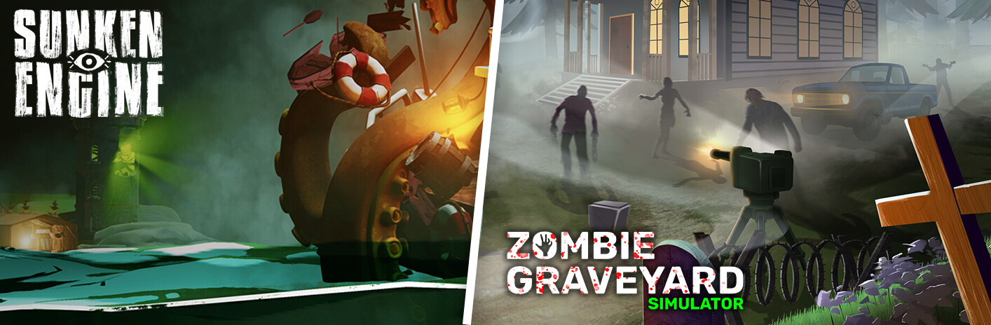 Sunken Engine x Zombie Graveyard Simulator